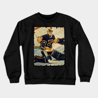 Jim Hrivnak, 1994 in St. Louis Blues (4.27 GAA) Crewneck Sweatshirt